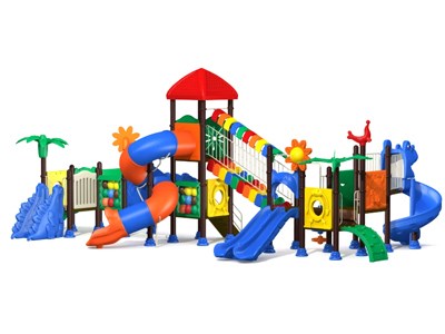 Nuevos juegos infantiles estructuras de juegos infantiles al aire libre en venta TQ-ZR1183